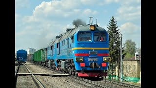 Сценарий : Грузовой поезд 2М62-0011 (№2667) в RTrainsim. Маршрут Успенск.