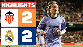 VALENCIA CF 2 - 2 REAL MADRID | RESUMEN LALIGA EA SPORTS image