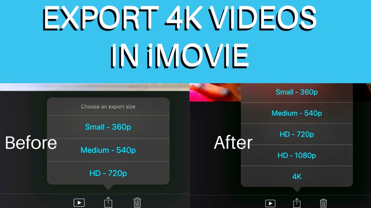 Video Won T Export From Imovie