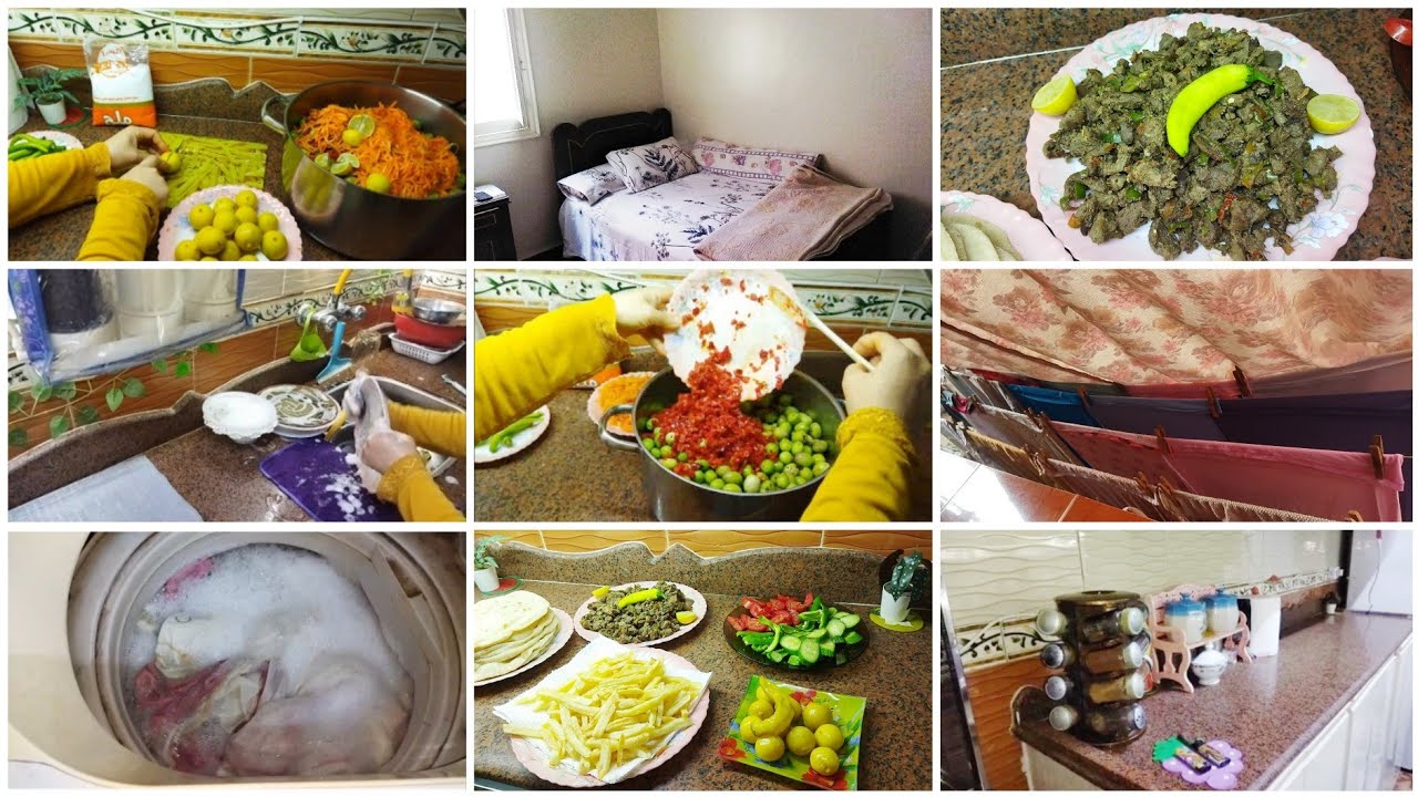 عاداتي اليوميه لبيت ناجح👌العبد في التفكير والرب في التدبير😍سيبها على الله 