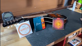 How to Change Mandolin Strings & More!