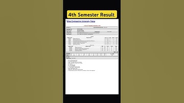 My 4th Semester Result, Bihar Engineering University #education #engineering #study #beu #computer