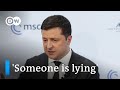 Ukraine President Zelenskyy delivers impassioned speech | MSC 2022