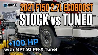 2021 F-150 2.7L EcoBoost DYNO: +100 HP with MPT 93 PR-X Tune! 💪🔥