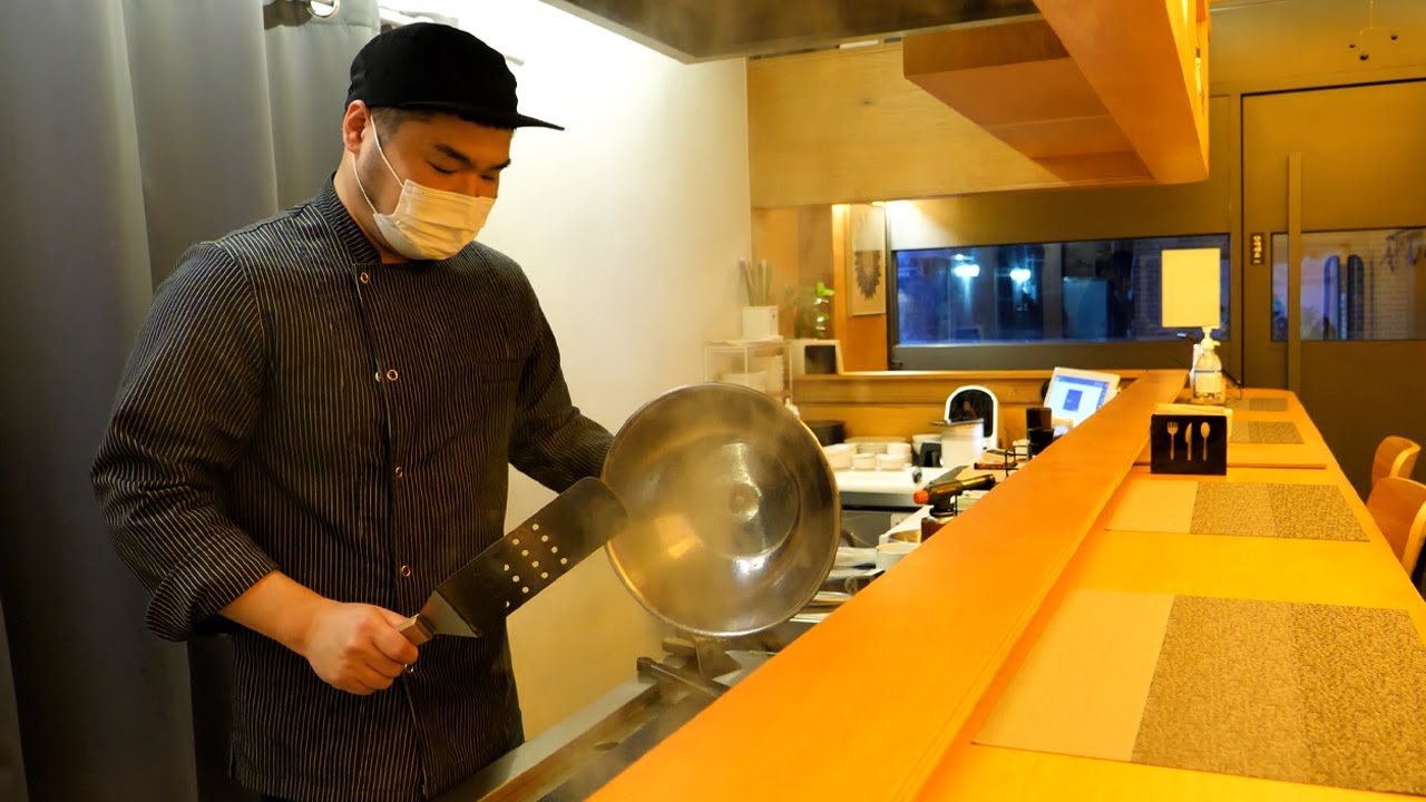 Теппаньяки омакасе по разумной цене, сезонное блюдо!