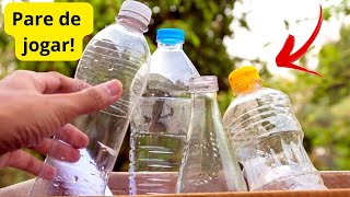 Artesanatos com GARRAFAS : BOTELLAS DIY