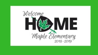 Maple Elementary Live Stream