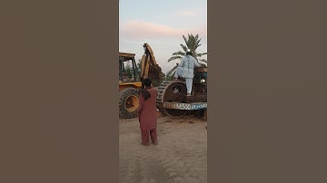 #shorts #short JCB loader and BMM clay bricks making machine with tractor