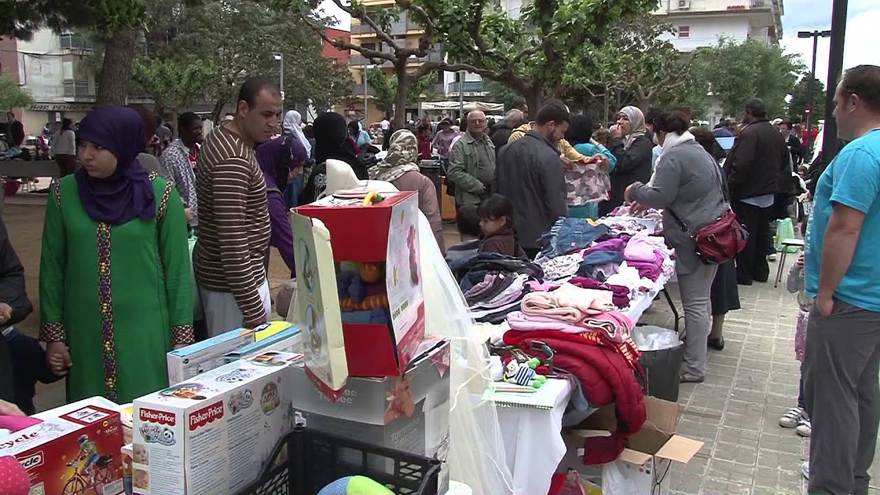 Mercat de segona mà a la Marca de l'Ham de Figueres