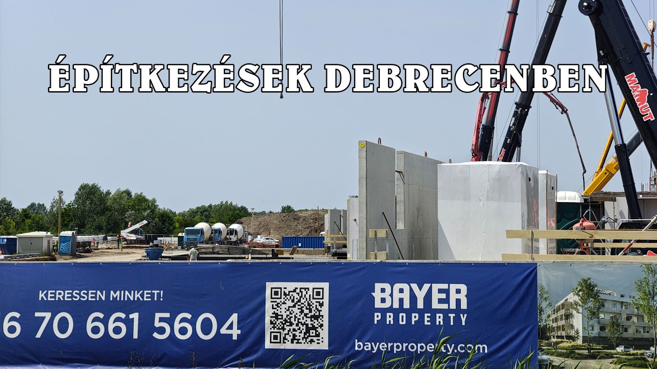 Debrecen átalakul: Hatalmas építkezések és fejlesztések vannak a városban