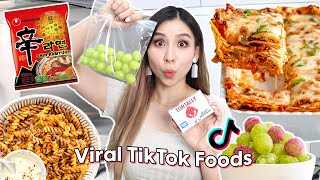 Testing Viral TikTok Foods 🍝 | Part 2