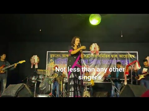 Assamese Singer R Rajkumar Live performance by Assamese Singers Rupali & Arundhati ️ #Tumpreng # ...