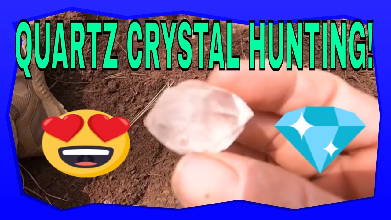 Diamond Rim Quartz Crystal Hunting
