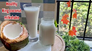 😋 HEALTHY KING COCONUT MILKSHAKE/Coconut Drinks | Favorite Summer Drink 🍹 Coconut Juice by Rj Kitchen 7,091 views 2 months ago 4 minutes, 9 seconds