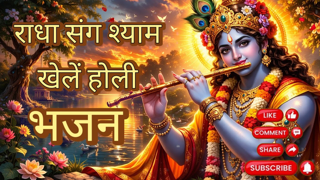 👉🏻राधा संग श्याम खेले होली | New Holi Bhajan 2026 | Shyam Radha Holi Song | फागुन स्पेशल