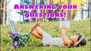 I answer your questions! Q&A