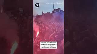 PSG Fans Dance and Cheer Ahead of Champions League Semi Final