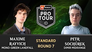 Round 7 | Maxime Rayvich vs. Petr Sochůrek | Standard | #PTECL