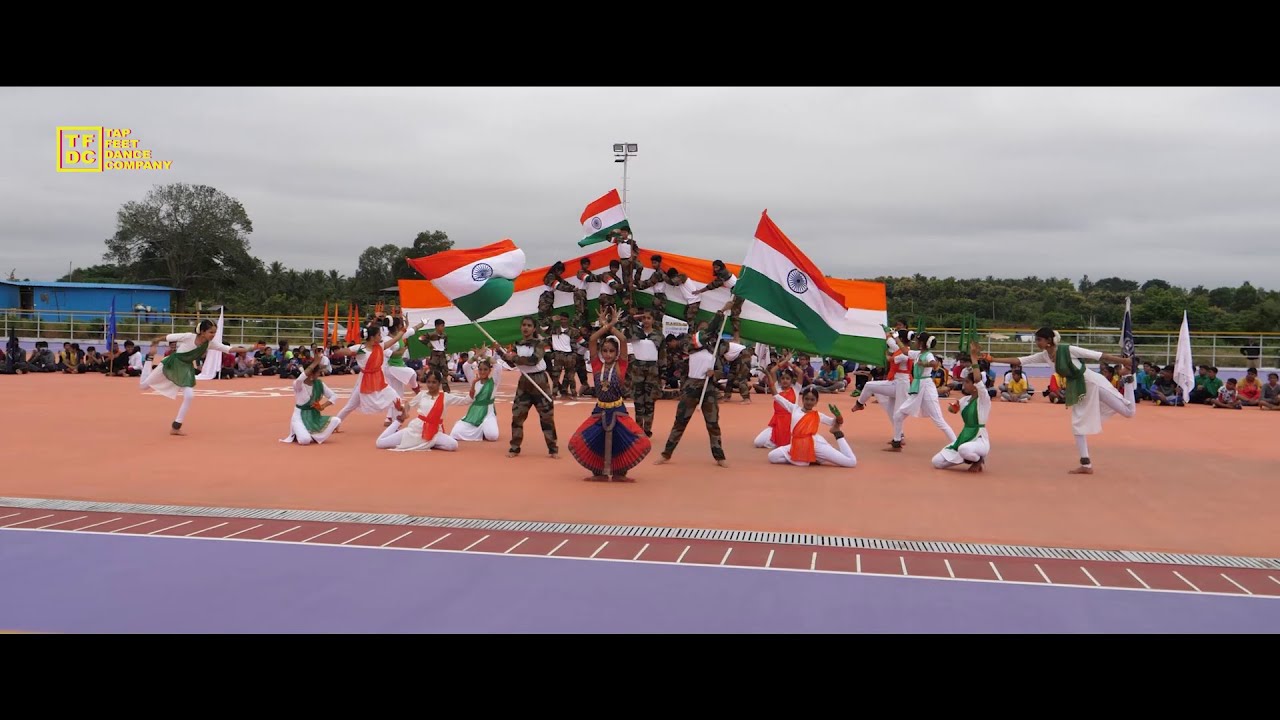 Indian 75th Independence Day Patriotic dance 2022 by School students ...