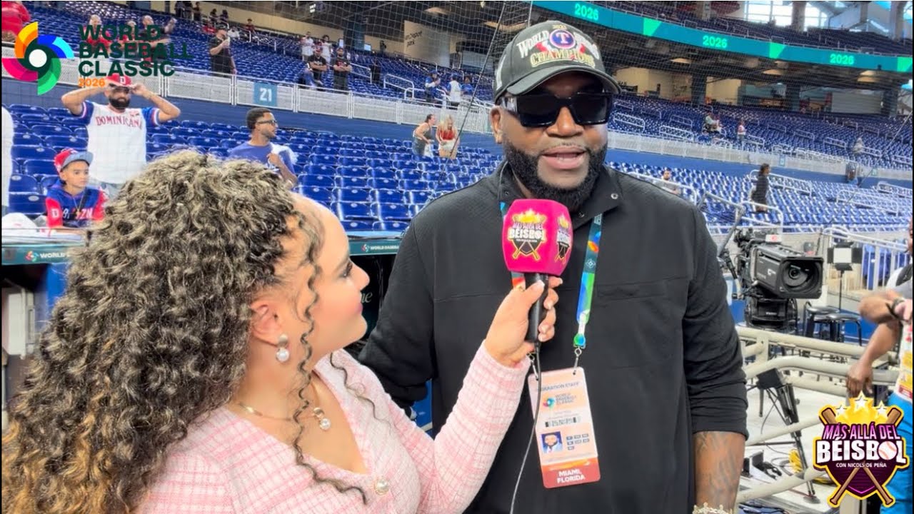 David Ortiz “Uno lo que no se puede llevar de los haters de la redes sociales” Clásico Mundial 2026 