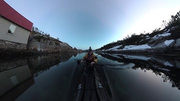Garmin VIRB 360 hyperframe , Norway kayaking