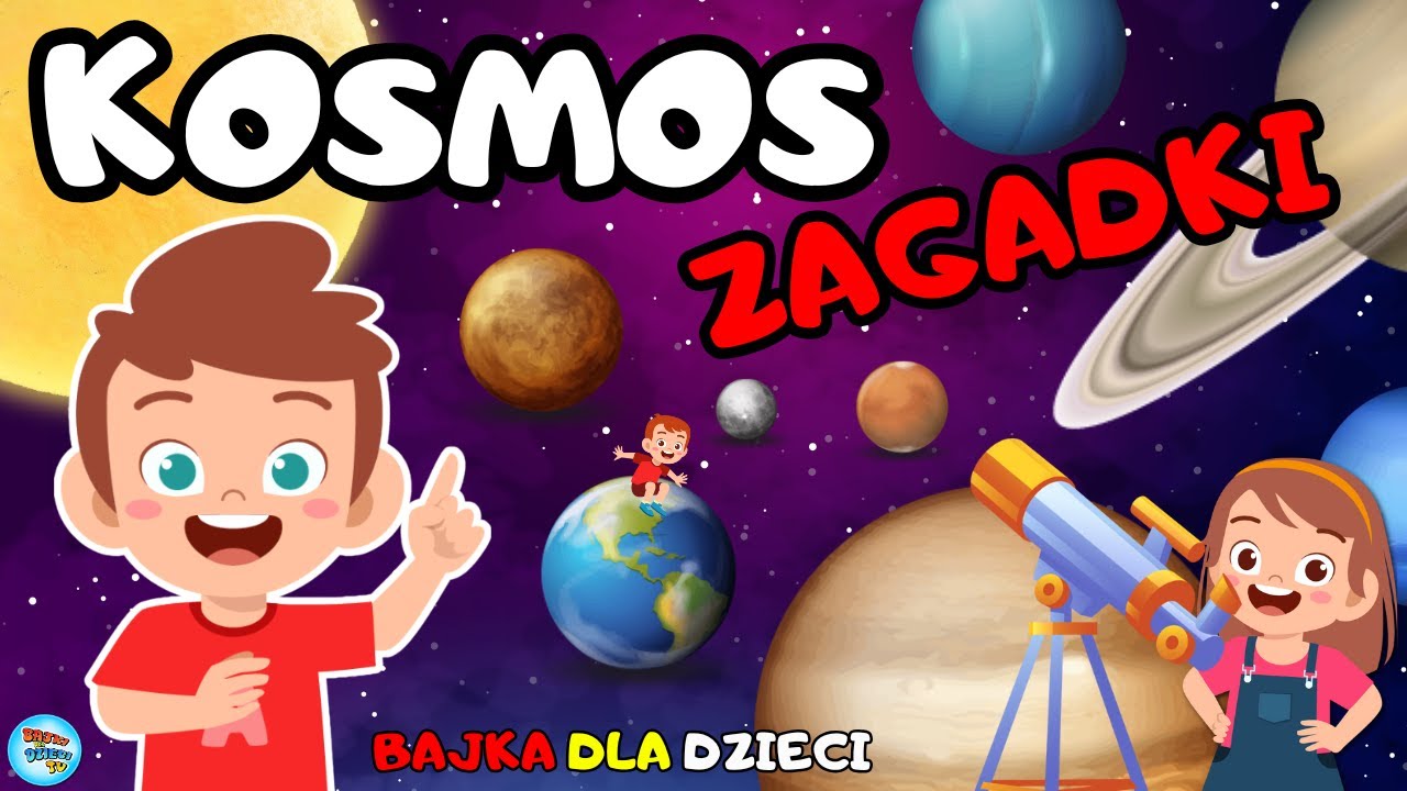 🧩 ZAGADKI O KOSMOSIE dla Dzieci 8+ – Edukacyjne | PO POLSKU 🚀