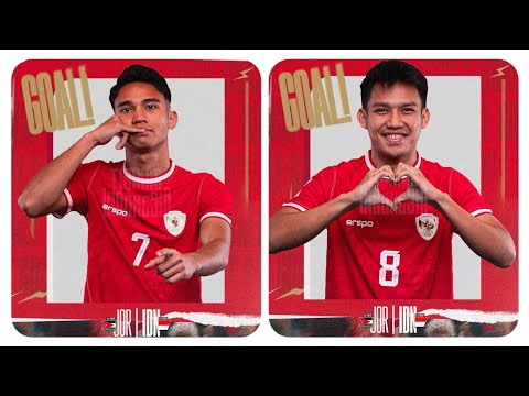 Cuplikan Gol Marcelino Ferdinand &amp; Witan Sulaiman Indonesia U23 vs Yordania U23 (2-0) Piala Asia U23