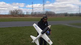 BD5 70mm EDF rc jet Maiden Flight
