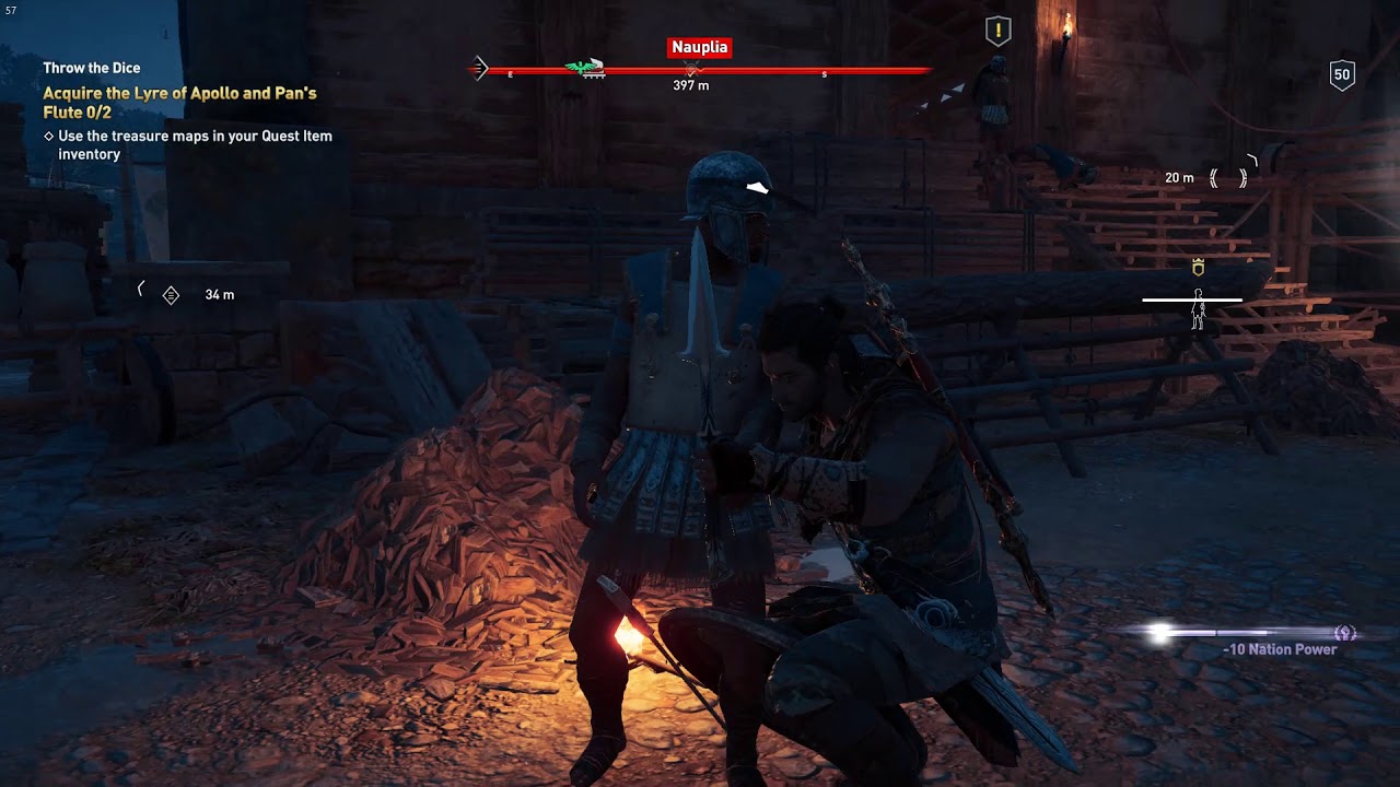 Assassin's Creed Odyssey Throw the Dice Locations YouTube