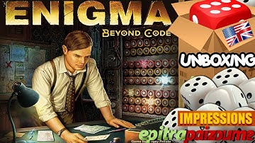 Enigma Beyond Code - Unboxing & Impressions (EN) by Epitrapaizoume