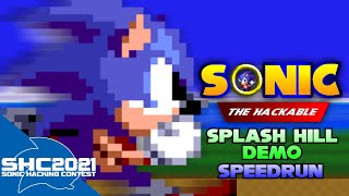 [TAS] Sonic the Hackable: Splash Hill Demo (SHC2021 Speedrun)