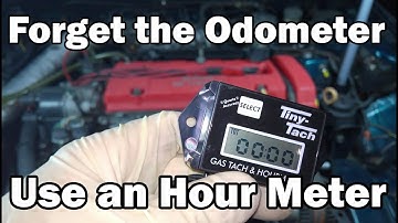 Odometers Are Useless. Install an Hour Meter