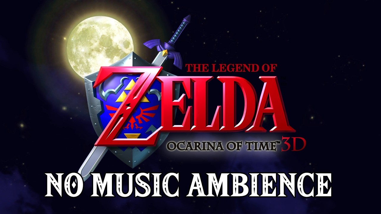 Zelda Ocarina of Time Ambience | Sky Day/Night Cycle | ASMR Work/Study/Sleep