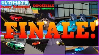 FINALE! | Stunts, Funny moments and glitches! | ROBLOX: Vehicle Simulator