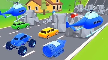 Shape Shifting Game All Levels Walkthrough Mobile iOS, Android Gameplay Stick Run Levels 1033-1034