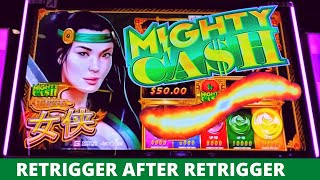 PT: 2 MIGHTY CASH GREEN BLADE | RETRIGGER AFTER RETRIGGER