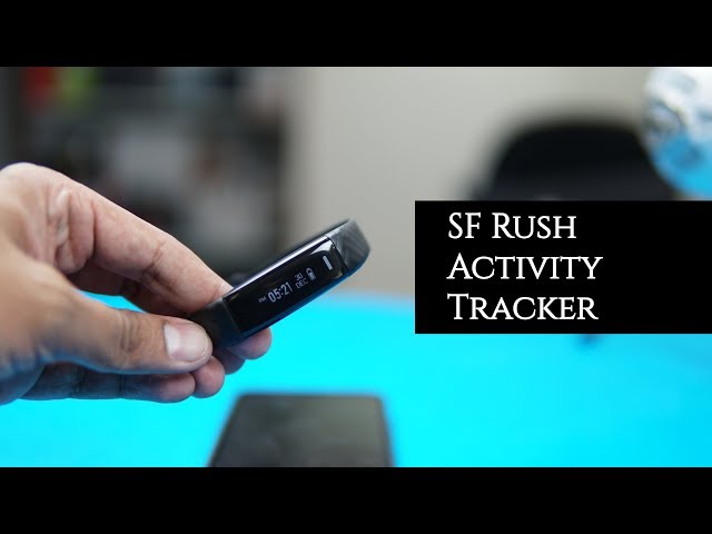 SF Rush Activity Tracker Band Unboxing, Features, Setup - Is this any good?  - YouTube