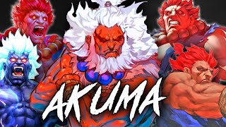 The Insane Lore of Street Fighter's AKUMA