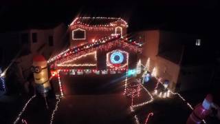 Christmas Light Display Mihailin 2016