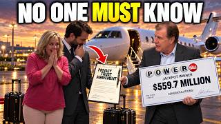 14 Steps real Lottery Winners Use to DISAPPEAR Completely