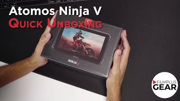 Quick Unboxing Of The New Atomos Ninja V