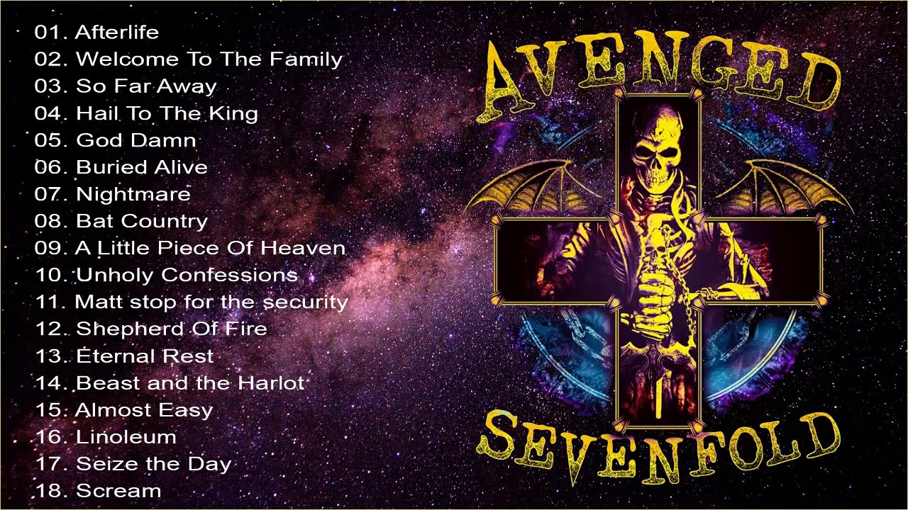 Song #40 Avenged Sevenfold - Afterlife - iFunny Brazil