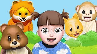 🦁 Hayvanları Tanıyalım 🐯 | Çocuklar için Oyunlu Öğretici Şarkı #hayvanlar #öğreticivideolar