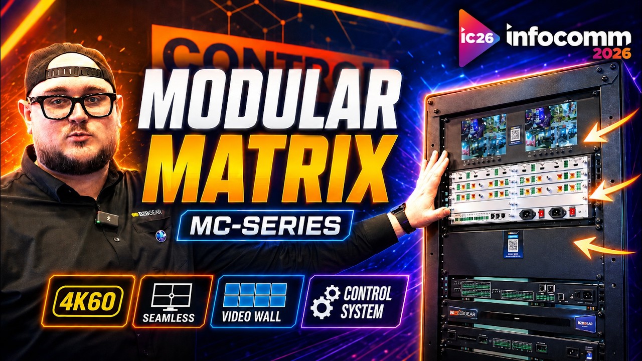 The Modular Matrix Switcher Built for Any AV Setup | InfoComm 2026