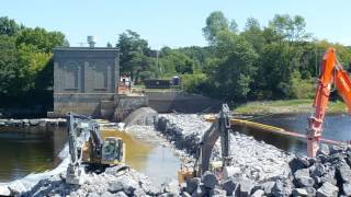 Hogansburg Hydroelectric Dam Removal  Phase 1