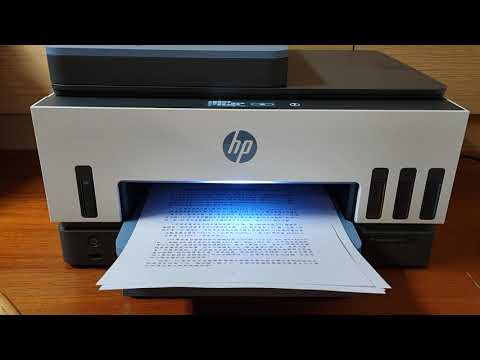 HP Smart Tank 795連續供墨多功能事務機｜自動雙面列印 測試列印八頁(四張紙)所需時間