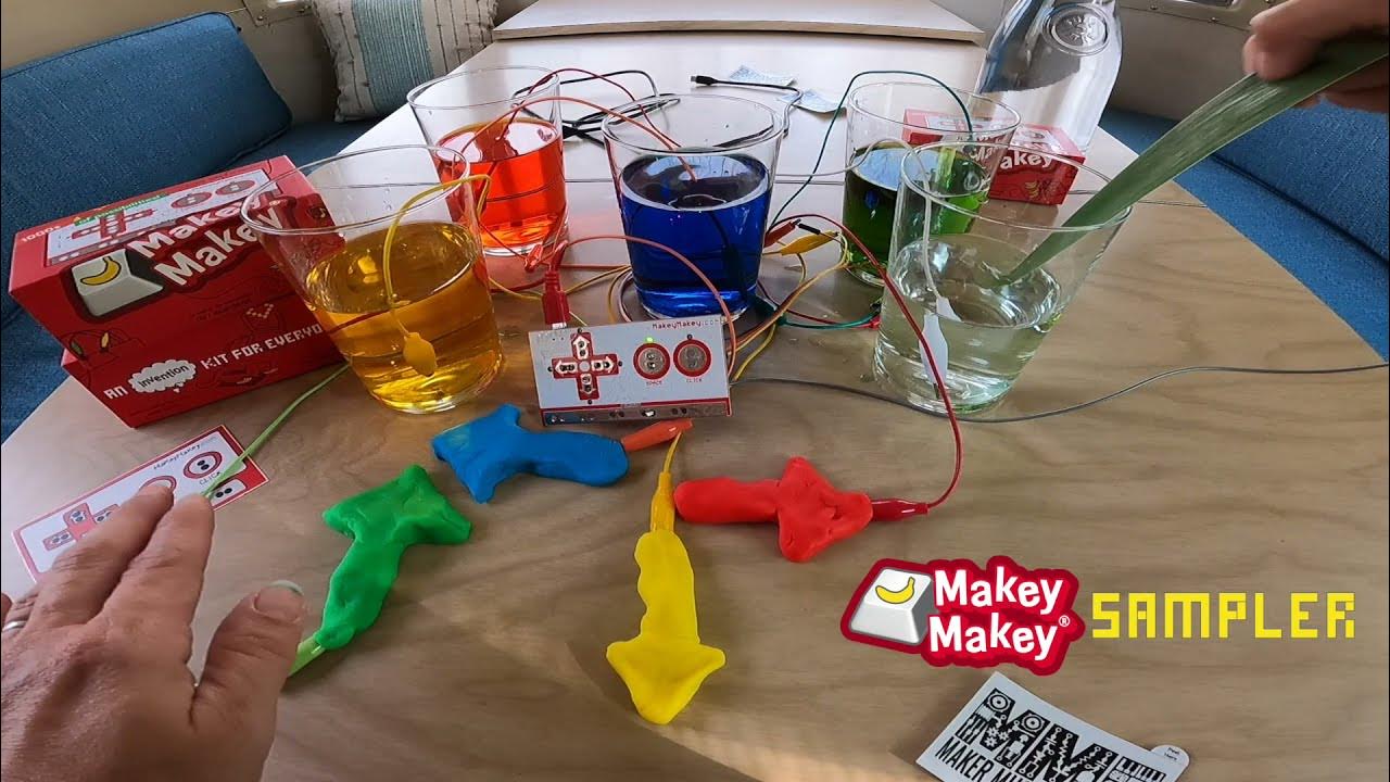 Makey Makey Sampler Tutorial Debuting at Maker Music Festival YouTube