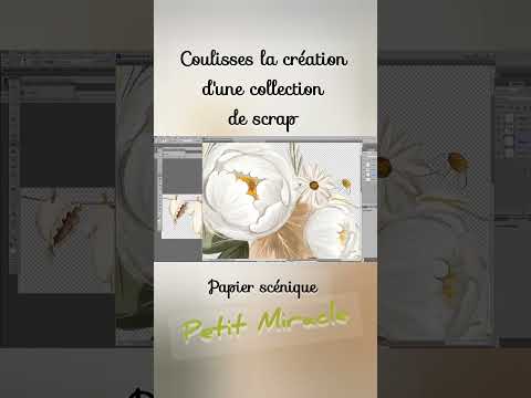 process Papier numérique Petit Miracle #scrap #scrapbooking