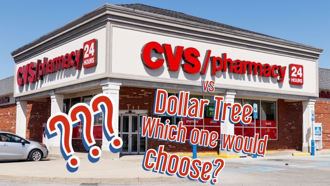 Cvs vs Dollar Tree | Which one would you choose???? - YouTube