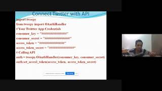 Twitter API with Python Implementation  Presentation